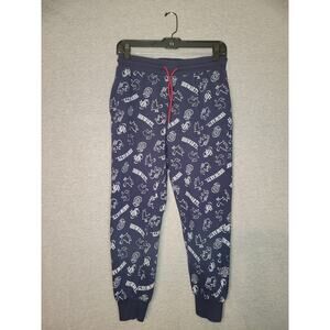 Kid's Junior's Harry Potter Hogwarts Logo Joggers Sweatpants with Pockets Medium